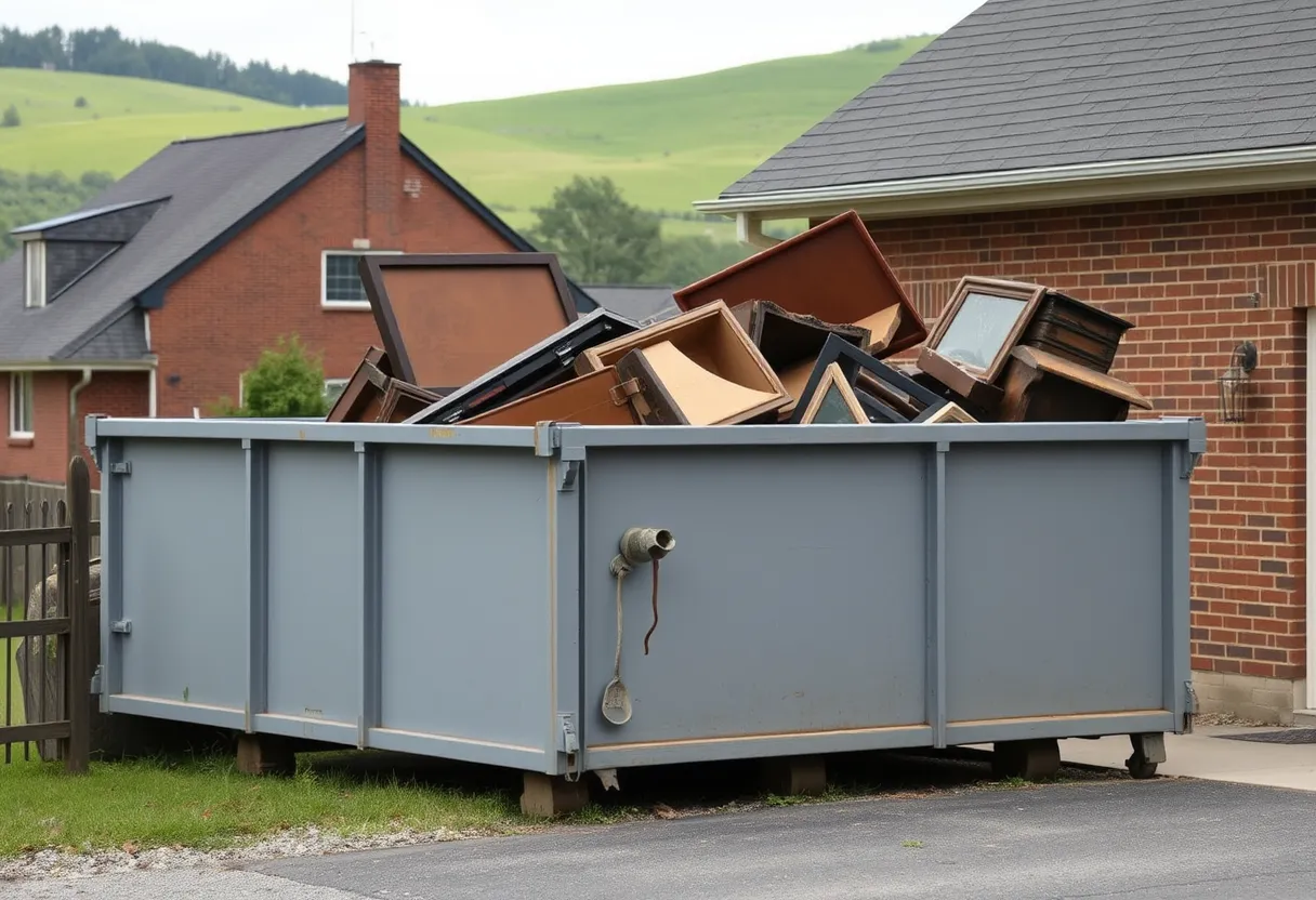 Household Junk & Cleanout Dumpsters in Gaithersburg, MD